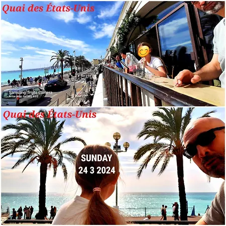 Apartamento Bonaparte, Bienvenue Dans Le Quartier Du Port, Le Quartier De Avec Son Ambiance Estivale Qui Respire Les Vacances, Rafraichissement Garantie Pour Arrivee Toute En Douceur Niza